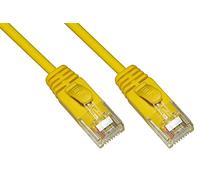 LINK - CAVO RETE CATEGORIA 6 NON SCHERMATO UTP COLORE GIALLO HALOGENFREE MT 7,5 SLIM