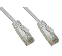 LINK - CAVO RETE CATEGORIA 6 NON SCHERMATO UTP COLORE GRIGIO HALOGENFREE MT 7,5 SLIM