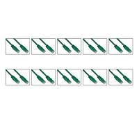 LINK Cavo Rete CATEGORIA 6A Non SCHERMATO UTP AWG24 Colore Verde HALOGENFREE MT 0,5
