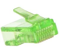 Link Confezione 100 CONNETTORI 8 Poli Cat 5E UTP Non SCHERMATO RJ45 Verde