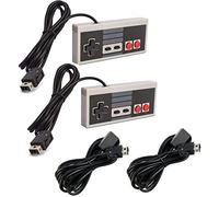 Link-e : Compatibile con la Console Nintendo Mini Classic NES 2 X Controller di Gioco e Cavo di Prolunga
