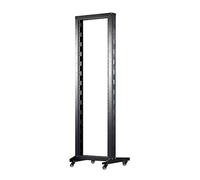 FRAME DI MONTAGGIO APERTO 19" 42 UNITA' CON 2 MONTANTI 600X600 MM COLORE NERO