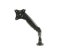 BRACCIO SUPPORTO DA TAVOLO A GAS PER MONITOR FISSAGGIO A MORSA