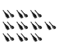 LINK LK1004010 - cavo alimentazione connettori c14 maschio c19 femmina mt 1,80 confezione da 10 pezzi