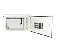ARMADIO RACK 19 POLLICI 9U PER RETI DA ESTERNO CLASSE PROTEZIONE IP55 MISURE MM