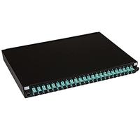 PANNELLO FIBRA OTTICA 19" CON 24 ADATTATORI SC SIMPLEX OM3 PROFONDITA' 250 MM CO