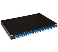 Link Pannello Fibra Ottica 19" Con 24 Adattatori LC Duplex Singlemode Profondita