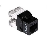 Link LK5EUB PRESA RETE KEYSTONE JACK RJ45 CATEGORIA 5E UTP COLORE NERO 180°