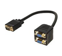 LINK CAVO SPLITTER VGA 1 CON MASCHIO E 2 FEMMINA VGA (LKADAT06)