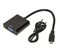Link LKADAT12 Adattatore Micro HDMI Tipo D a VGA Femmina con Audio