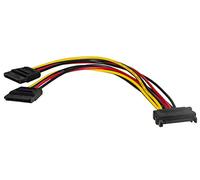 LINK Lkadat83 Cavetto sdoppiatore SATA interno. 1 Maschio - 2 femmine, cm. 20