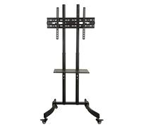 Supporto Per Tv 37-70 Con Ruote E Ripiano