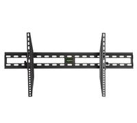 LINK LKBR34 Staffa a Muro per TV da 37" a 72" Fino a 55 kg - Compatibile VESA 75x75, 800x400 - Inclinazione Verticale -10° - Profilo Basso 4,3 cm - Facile Installazione - Colore Nero