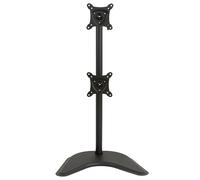 SUPPORTO DA TAVOLO CON BASE FINO A DUE VIDEO FINO A 15 KG DA 13 A 27" FINO A VES