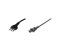 LINK LKC510 Cavo Alimentazione Spina Italiana Tripolare 10A - Presa Compaq Tripolare C5 Mt 1