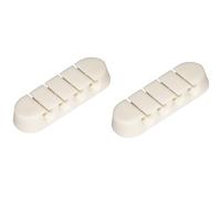 LINK LKCM8094 - Kit 2 Supporti per Gestione Cavi - 4 Posizioni, Bianco, Organizzazione e Ordinamento Cavi per Scrivanie e Armadi