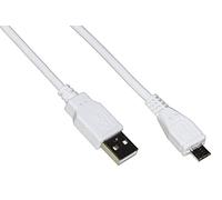 LINK LKCMB2 Cavo Micro Usb 2.0 Bianco Mt 1,8 in Rame per Ricarica Veloce e Scambio Dati