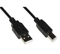 LINK LKCUSB3N Cavo USB 2.0 Connettori A-B in Rame Mt 3 Colore Nero