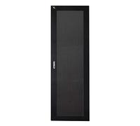 LINK LKDOOR42IN - Porta in Metallo Traforata Nera per Armadi Rack 19” LINK 42U - Larghezza 600 mm - Con Serratura di Sicurezza