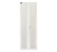 LINK LKDOOR42K - Porta in Metallo Traforata Grigia a 2 Ante per Armadi Rack 19” LINK 42U - Larghezza 600 mm - Con Serratura di Sicurezza
