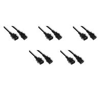 LINK LKIEC10005 - cavo alimentazione prolunga maschio/femmina iec c13/c14 mt.10 confezione da 5 pezzi