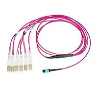 Link LKLCMP045 CAVO FAN-OUT FIBRA OTTICA MPO 12 FIBRE OM4 LSZH CON 12 CONNETTORI LC MT 5