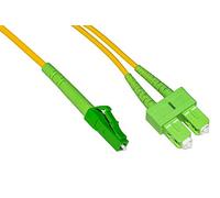 LINK LKLCSCAPC1 Cavo Fibra Ottica APC LC A APC SC SINGLEMODE Duplex MT.1