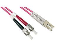 Link LKLCST4502 Cavo Fibra Ottica LC A ST MULTIMODE Duplex OM4 50/125 MT.2