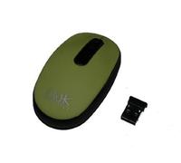 Link LKM20123 Mini Mouse Ottico Wireless, Verde 800/1600 DPI Regolabile