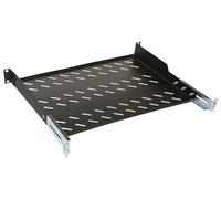 RIPIANO PER ARMADIO 19" 1 UNITA' PROFONDITA' 350 MM. (UNIVERSALE) 4 ATTACCHI (FR