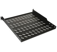 RIPIANO LINK UNIVERSALE PER ARMADIO RACK 19" 1 UNITA' NERO 450MM.4 ATTACCHI (FRO