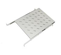 Link LKRIP650EG Ripiano Universale per Armadio Rack Estraibile su Binari Telescopici 1 Unità, 650mm, Grigio