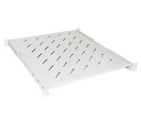 RIPIANO UNIVERSALE PER ARMADIO RACK 19" ALLUNGABILE 720 MM CON 4 AGGANCI GRIGIO