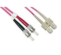 Link LKSCST4502 Cavo Fibra Ottica SC A ST MULTIMODE Duplex OM4 50/125 MT.2
