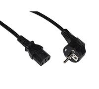 Link LKSK18 Cavo Alimentazione MT. 1.80 Spina Tedesca 90 Gradi 250 V Presa IEC VDE