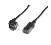 Digitus Cavo alimentazione spina Schuko 90 gradi/C19 2m