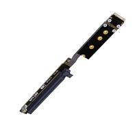Link M2 PCI Extender - Cavo di prolunga PCIe flessibile M.2 per GPU, ssds, scheda grafica | Ascensore PCI Express ad alta velocità con dissipatore di calore di raffreddamento, cavo di interfaccia
