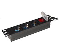 Multipresa per armadi rack Emmegi ricambi 3 prese Ita/Schuko LK3PDU