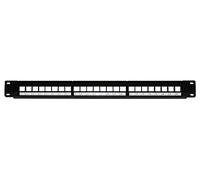 Link Pannello Patch Vuoto 24 Porte, Nero