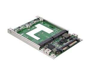 Link R10087 Convertitore SATA, 22 Poli, 2 x MSATA da 2.5" Raid, 7 mm