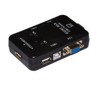 LINK SWITCH KVM 2 PC CON PORTE 2 VGA E 2 USB (LKKWM2)**PUOI PAGARE ANCHE ALLA CONSEGNA!!!**