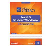 Link to Literacy Level D: Student Workbook For English Learners - Reading Informational, Writing, Language, Vocabulary, Listening & Speaking (Quarter 4)