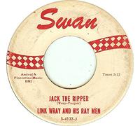 LINK WRAY - jack the ripper / the black widow 45 rpm single