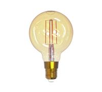 Link2Home Wi-Fi LED ES (E27) Lampadina Filamento Dimmabile, Bianca 470 Lm 5.5W