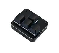 LINKEET Tastiera solo tasti freccia Mini WASD 4 tasti tastiera da gioco macro Pad programmabile meccanico con una mano Dispositivo OSU Sayo Interruttore lineare rosso sostituibile a caldo Pannello in