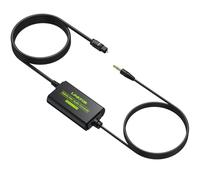 LiNKFOR Convertitore SPDIF a 3.5mm DAC 192kHz/24bit per TV con Cavo Audio da 3,5 mm Adattatore Ottico a Jack Audio 3.5mm Plug and Play Amplificato per Cuffie Wireless, Anziani e Altoparlanti