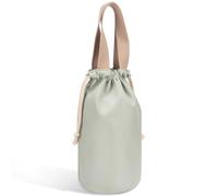 Linkidea Borsa termica per alimenti, portatile, con coulisse, con cinghia da polso, per lattine per alimenti, compatibile con thermos da 680,4 g, Simple Modern 453,6 g e Stanley 510,3 g (verde)