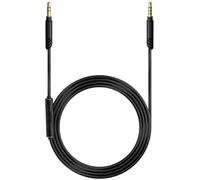 Linkidea Cavo audio con microfono per cuffie Soundcore Life Q20/Q30 Space Q45 H30i, ATHWS990BT WS660BT, cavo AUX di ricambio da 3,5 mm a 3,5 mm (1,5 m)