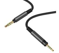 Linkidea Cavo audio per cuffie ATH ATH-M70x/M60x/M50x ENSO/M50x/M40x/M40, cavo AUX di ricambio TRRS da 2,5 mm a TRS (1,7 m)