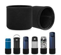 Linkidea Confezione da 2 bottiglie d'acqua in neoprene compatibili con thermos Funtainer Steel/Tritan da 340,2 g/453,6 g, Ion8 Sport 340,2 g, JARLSON, protezione paraurti inferiore universale da 5,8